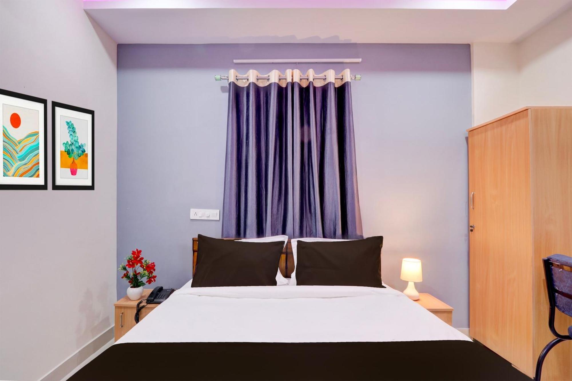 Super Townhouse Nanak Ram Guda Near Waverock Sez Haidarábád Kültér fotó